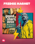 Breaking Bad set of 2 fridge magnet