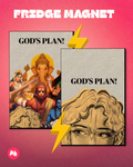 God’s Plan Hindu Deities set of 2 fridge magnet
