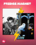 Harry Potter Hug & Hedwig set of 2 fridge magnet