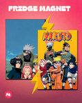 Naruto Team 7 Set of 2 Fridge Magnet