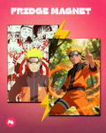 Naruto Uzumaki Set of 2 Fridge Magnet