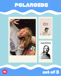 Taylor Swift 2 Polaroid set of 3