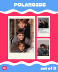 Harry Potter Friend Polaroid set of 3