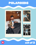 Football: Messi Bed & Field Polaroid set of 3