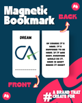 Dream CA Magnetic Bookmark