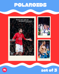 Football: CR7 Real Madrid Polaroid set of 3