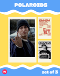 Eminem Slim Shady Polaroid set of 3