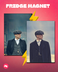 Thomas Shelby (Peaky Blinders) set of 2 fridge magnet