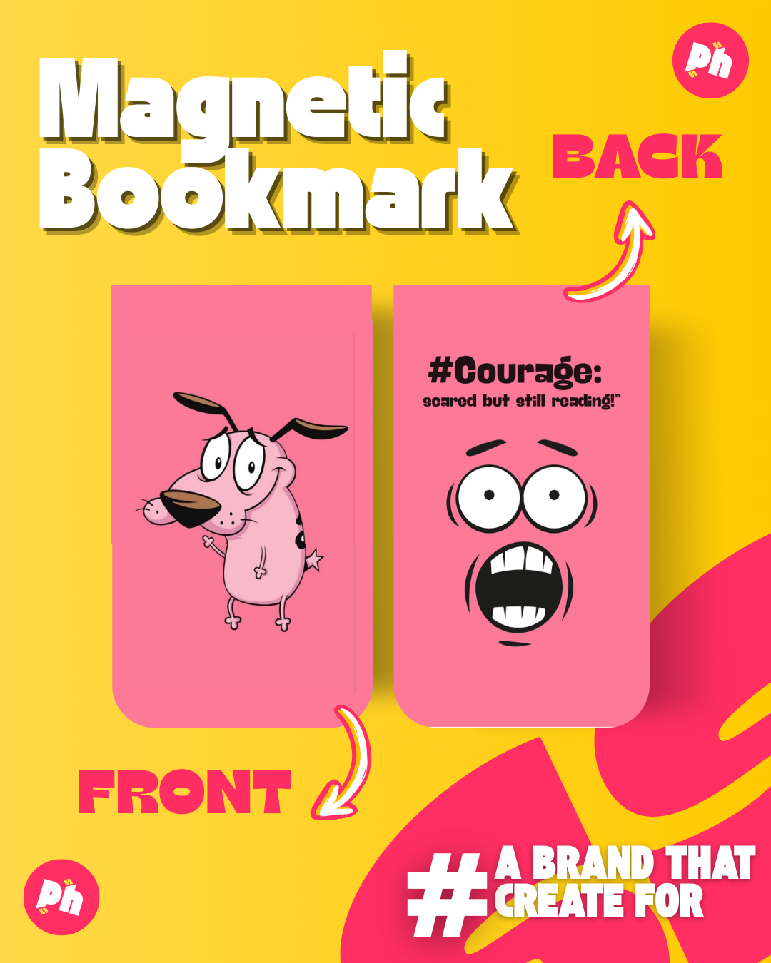 Courage the Cowardly Dog: Scared But Still Reading!