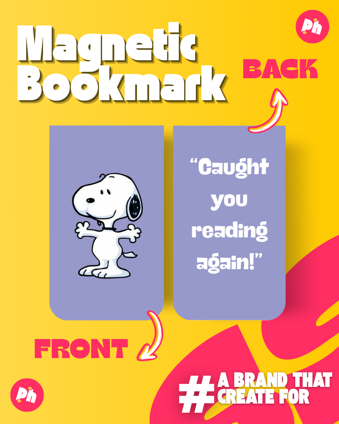 Snoopy: Caught You Reading Again!