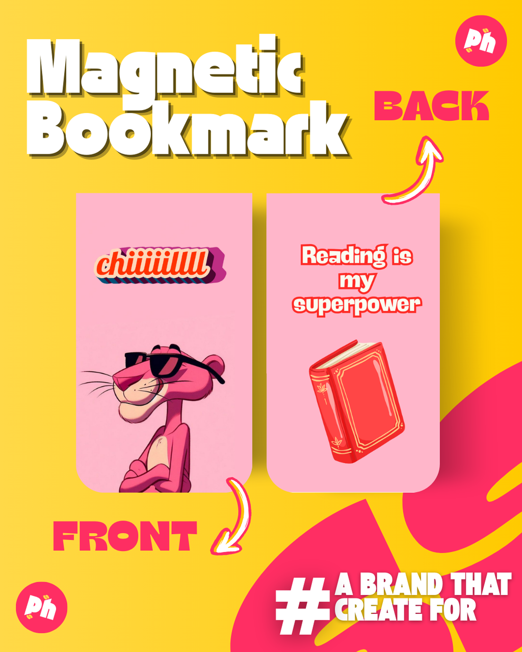 Pink Panther: Reading Is My Superpower