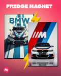 BMW M Series set of 2 fridge magnet