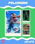 One Piece 2 Polaroid set of 3