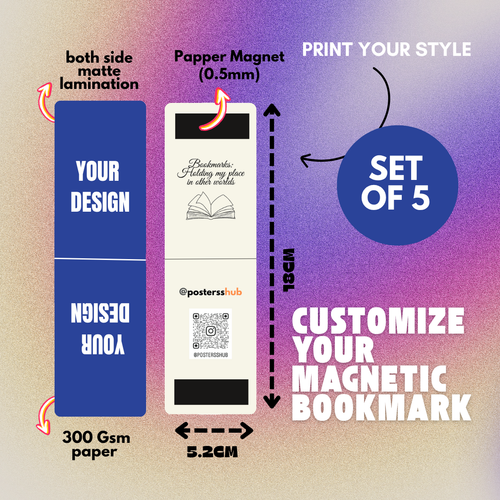Customized Magnetic Bookmark