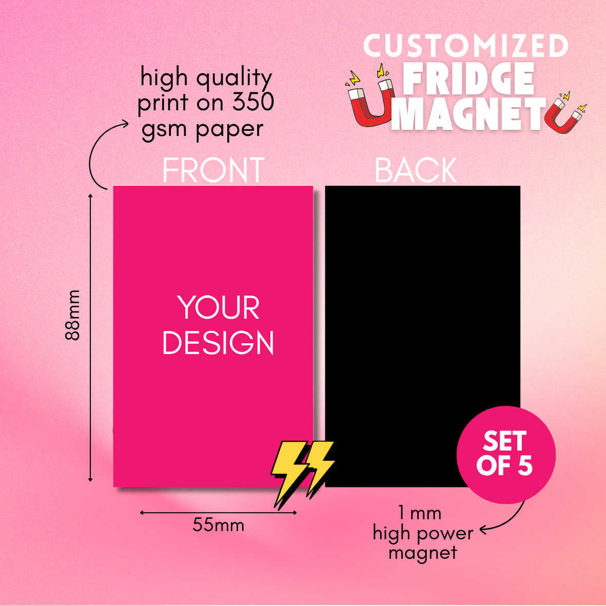 CUSTOME FRIDGE MAGNET